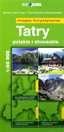 Tatry polskie i słowackie mapa turystyczna skala 1:50 000 [KSIĄŻKA]