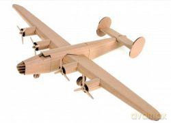Tekturowa zabawka do składania - Samolot Liberator L02031