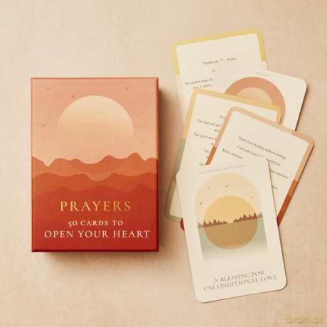 Prayers: A card deck: 50 cards to open your heart - Raven Barton [KARTY]