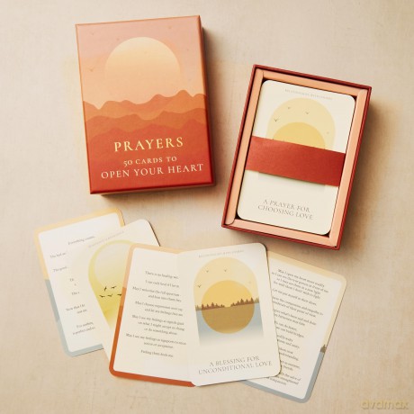 Prayers: A card deck: 50 cards to open your heart - Raven Barton [KARTY]