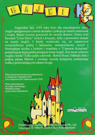 Nowe Przygody Robin Hooda [DVD]