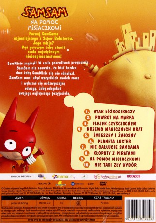 SamSam: Na pomoc misiaczkowi [DVD]