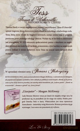 Klasyka Romansu 12: Tess. Tessa d'Urberville: Historia kobiety czystej - Thomas Hardy [KSIĄŻKA]