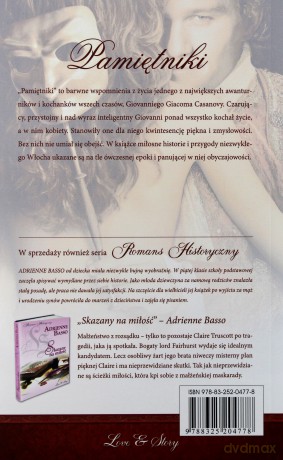 Klasyka Romansu 17: Pamiętniki - Giovanni G. Casanova [KSIĄŻKA]