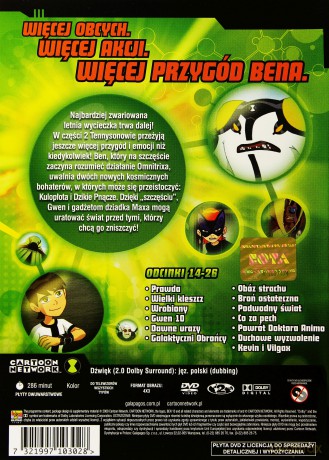 Ben 10 odcinki 14-26 [2DVD]