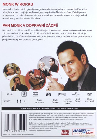 Monk 40: Monk w korku (0) [DVD]