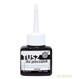 Tusz do pieczątek czarny