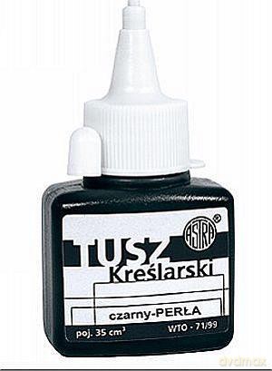 Tusz kreślarski 35 ml czarny