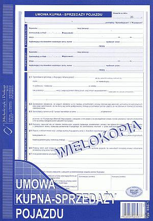 Umowa kupna - sprzedaży (wiel)