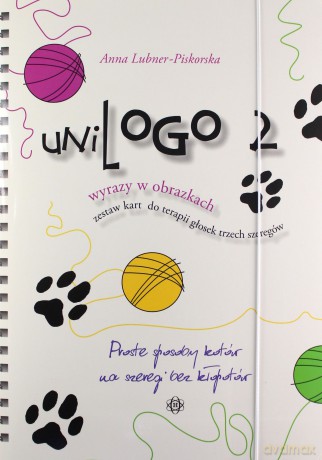 uniLOGO 2. Wyrazy w obrazkach. Zestaw kart do terapii głosek trzech szeregów [KSIĄŻKA]
