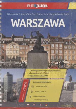 Warszawa Atlas miasta [KSIĄŻKA]