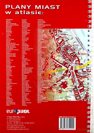Warszawa. Plan miasta i okolic. 1:20 000 [KSIĄŻKA]
