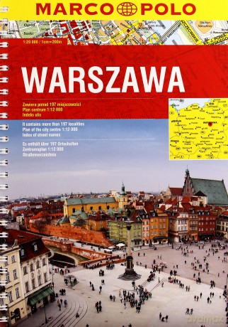 Warszawa. Plan miasta. 1:20 000 [KSIĄŻKA]