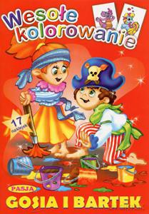 Wesołe kolorowanie. Gosia i Bartek [KSIĄŻKA]