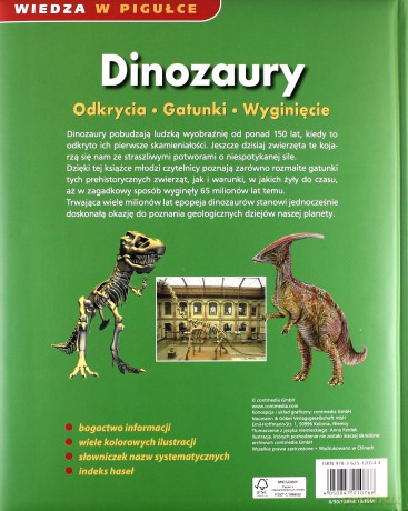 Wiedza w pigułce. Dinozaury [KSIĄŻKA]