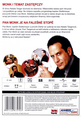 Monk 37: Monk i temat zastępczy (0) [DVD]