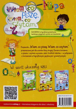 Wiem, co piszę. Wiem, co czytam dla uczniów 2 klasy [KSIĄŻKA]