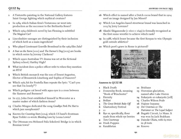 The Times General Knowledge Quiz Book: 4000 challenging questions from quizmaster Olav (The Times Puzzle Books) [KSIĄŻKA]