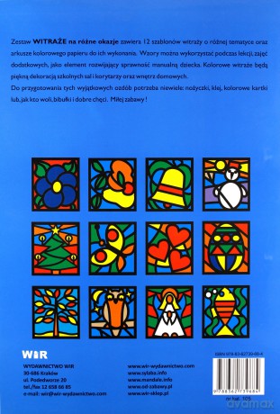 Witraże na różne okazje - Monika Kraszewska [KSIĄŻKA]
