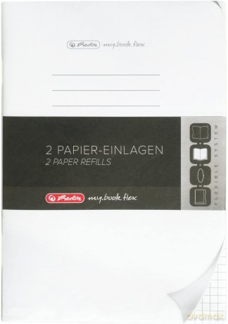 Wkład A5/2x40 kartek do notatników my.book Flex w kratkę