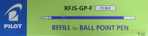 Wkład do długopisu Refill RFJS-GP-F niebieski krótki