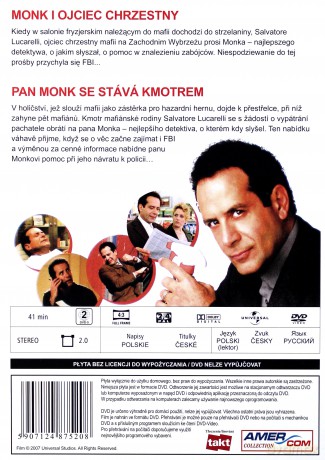Monk 32: Monk i ojciec chrzestny (0) [DVD]