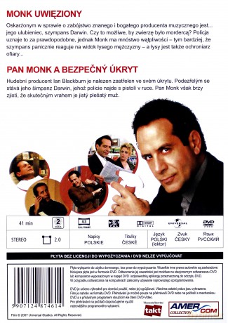 Monk 29: Monk uwięziony (0) [DVD]