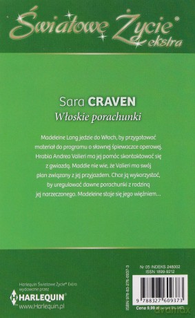 Włoskie porachunki - Sara Craven [KSIĄŻKA]