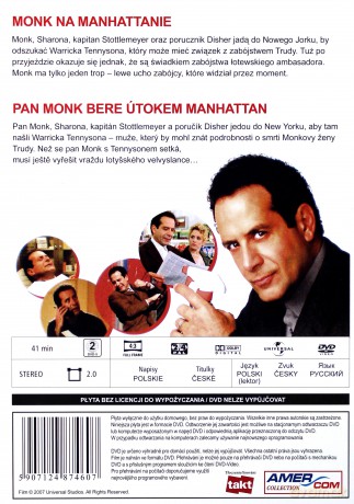 Monk 28: Monk na Manhattanie (0) [DVD]