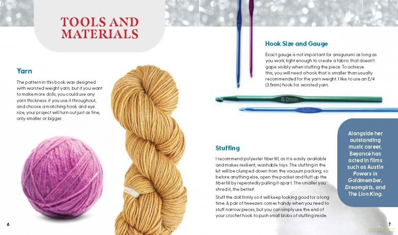 Unofficial Beyoncé Book and Crochet Kit: Includes Everything to Crochet Your Own Beyoncé: Includes Everything to Crochet Your Own Beyoncé - Beyoncé ... (Unofficial Personality Crochet Kits) - Katalin Galusz