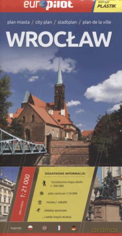 Wrocław Plan miasta 1:21 000 [KSIĄŻKA]