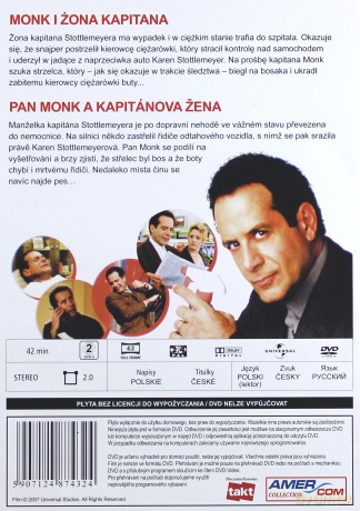 Monk 25: Monk i żona kapitana [DVD]