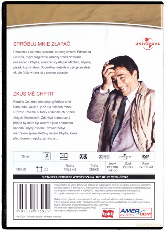Columbo 40: Spróbuj mnie złapać [DVD]