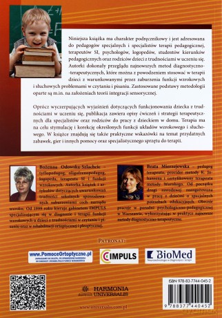 Wzrok i słuch - zmysły wiodące w uczeniu się w aspekcie integracji sensorycznej [KSIĄŻKA]