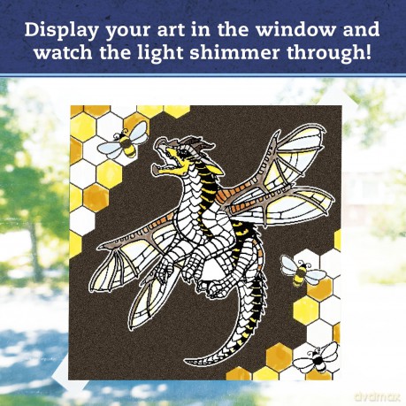 Wings of Fire Stained Glass Art Book (Klutz)