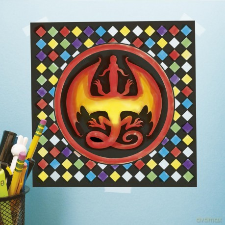 Wings of Fire Stained Glass Art Book (Klutz)