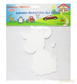 Zabawka edukacyjna ze styropianu - Krówka