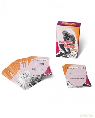 Would You Rather Cards: A fun, question and answer, ice-breaker, conversation card game for adults, with 60 cards - Journey of Something [GRA PLANSZOWA]