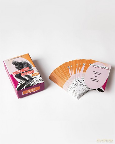 Would You Rather Cards: A fun, question and answer, ice-breaker, conversation card game for adults, with 60 cards - Journey of Something [GRA PLANSZOWA]