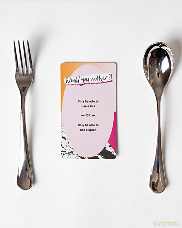 Would You Rather Cards: A fun, question and answer, ice-breaker, conversation card game for adults, with 60 cards - Journey of Something [GRA PLANSZOWA]
