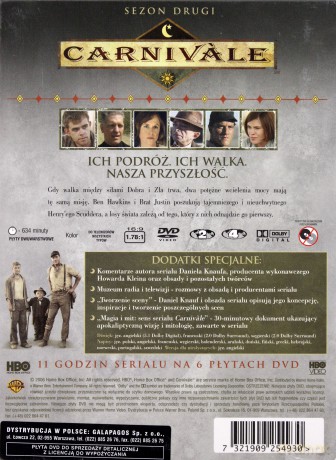 Carnivale sezon 2 [BOX] [6DVD]