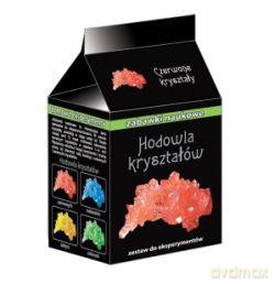 Zabawki naukowe - Hodowla kryształów: Czerwone kryształy