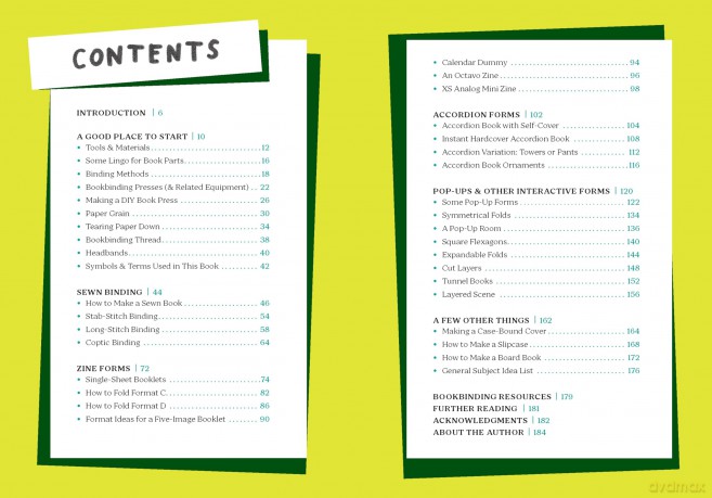 Zine Making and Bookbinding: A Beginner's Guide in 25 Projects - Lauren Simkin Berke [KSIĄŻKA]