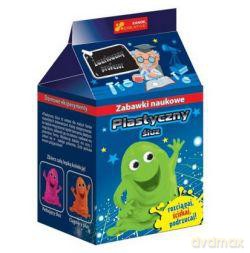 Zabawki naukowe - Zwariowany profesor: Plastyczny śluz