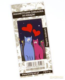 Zakładka magnetyczna 45x80 Koty
