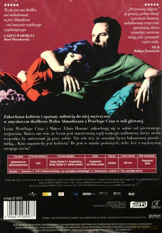 Przerwane objęcia wydanie specjalne [DVD]