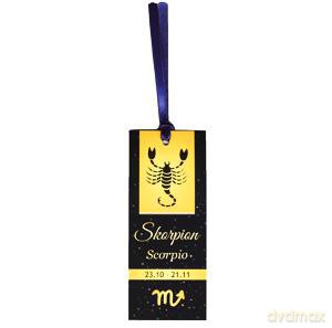 Zakładka Znak zodiaku Skorpion