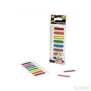 Zakładki indeksujące 45x12 mm z linijką Strzałki