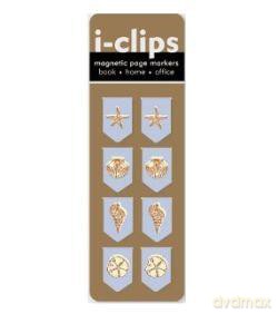 Zakładki magnetyczne I-Clips Muszelki