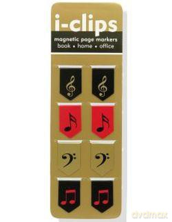 Zakładki magnetyczne I-Clips Muzyka